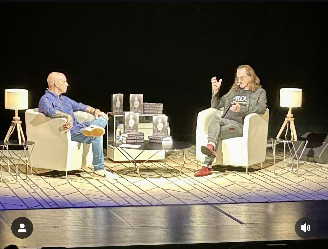 Geddy Lee 'My Effin' Life In Conversation' Tour Pictures - Grand Théâtre de Québec - Québec City, Québec, Canada - July 13th, 2024